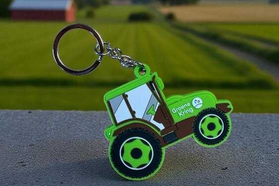 Groene Kring: Sleutelhangers in eigen vorm