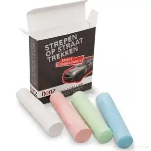 Stoepkrijt bedrukken
