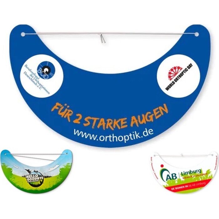 bedrukte zonnekleppen met logo