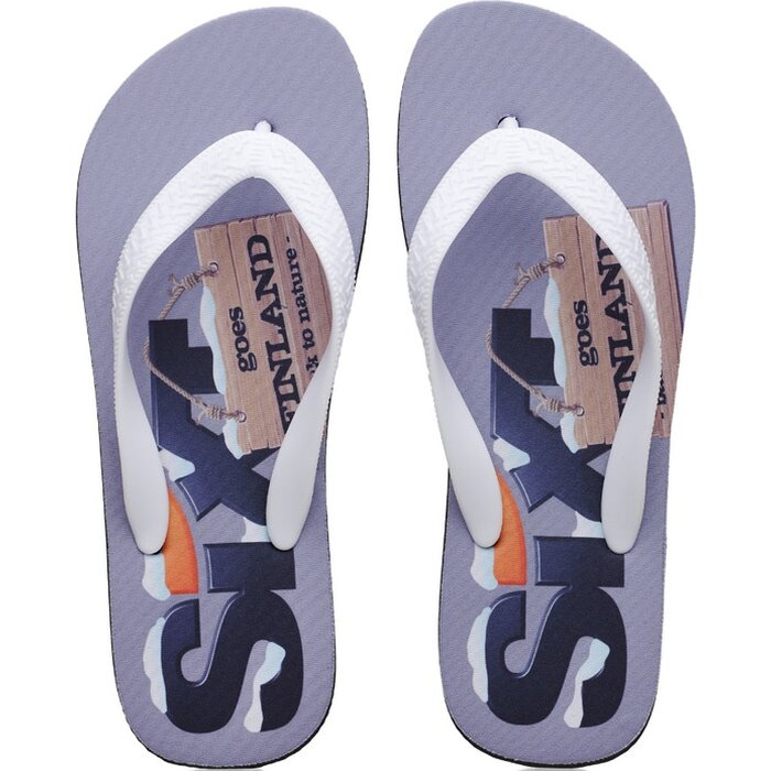 bedrukte slippers met logo