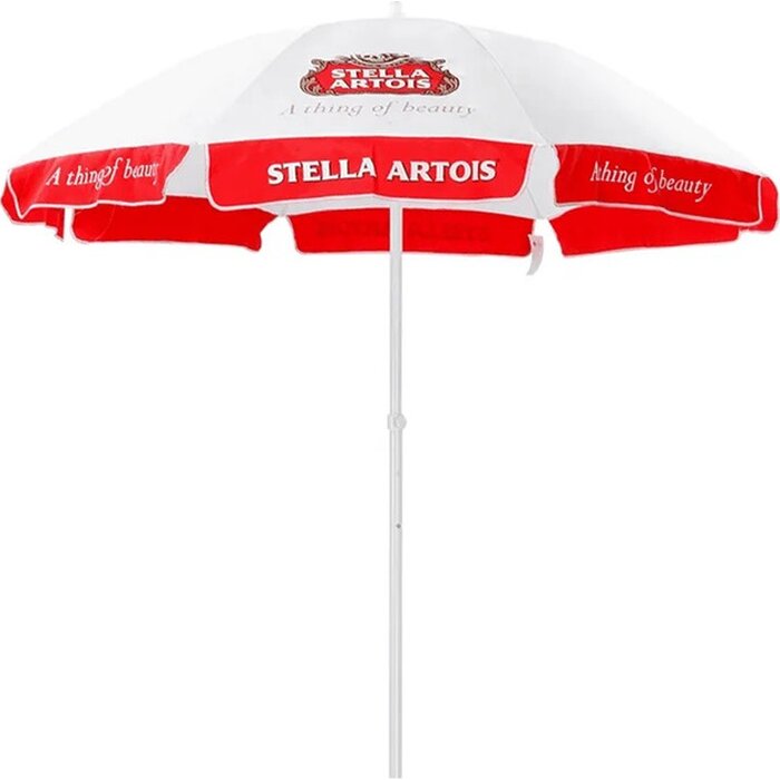 parasols met reclame