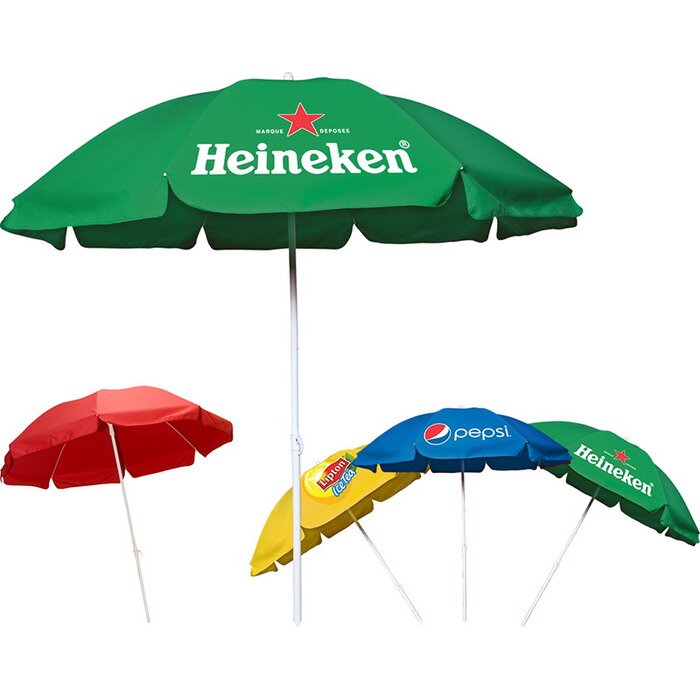 strandparasols met logo