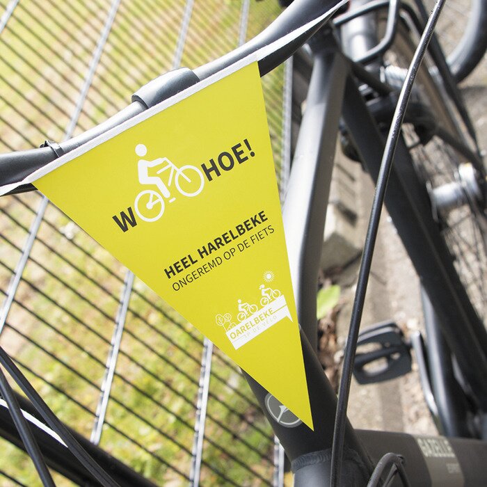 fietswimpels met reclame