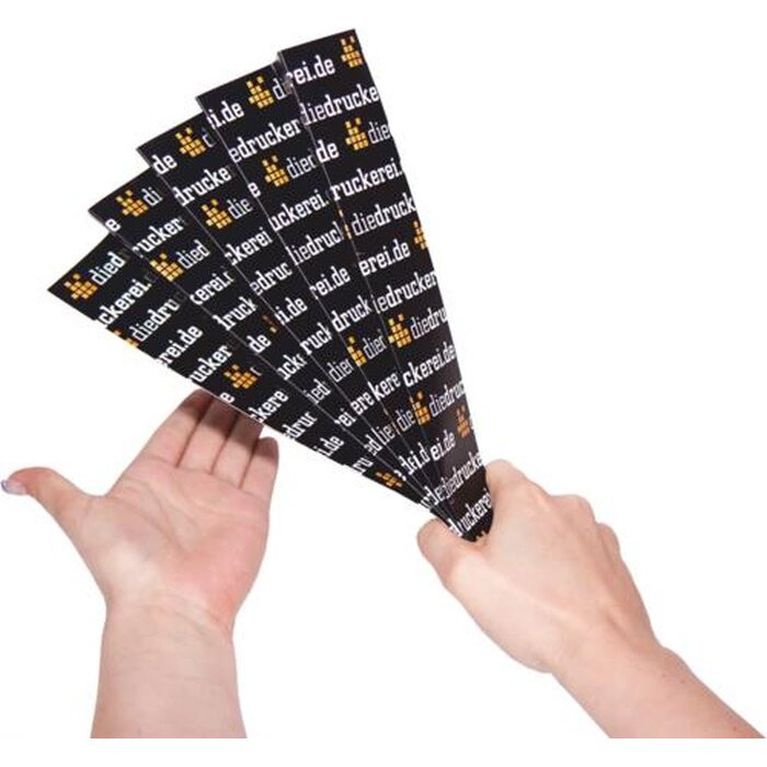 bedrukte fanklappers