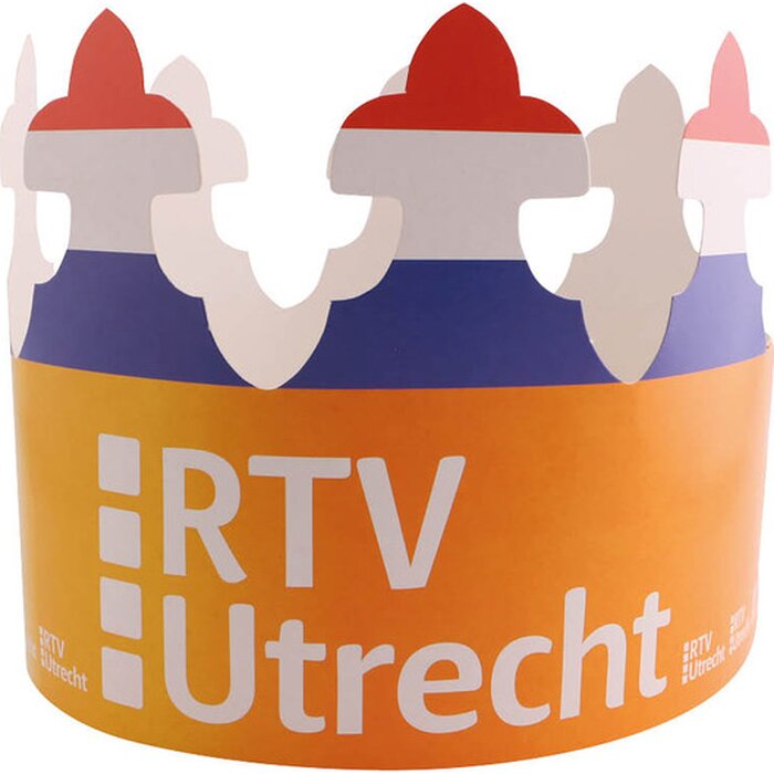bedrukte kroonhoedjes