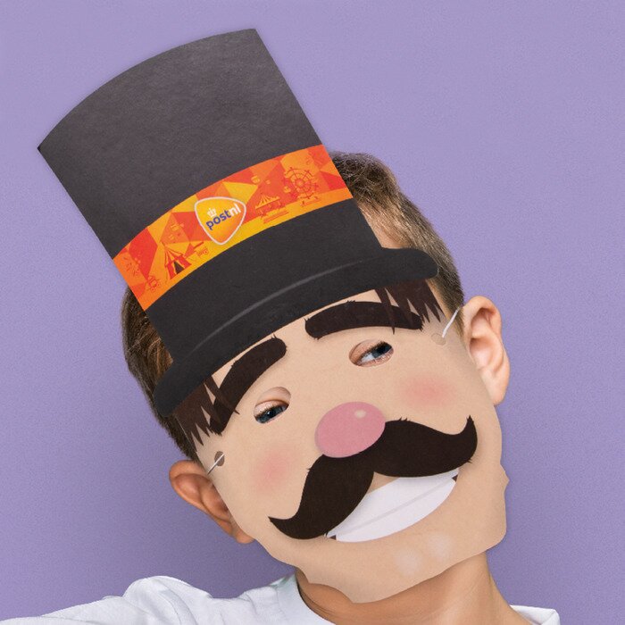 kartonnen maskers bedrukken