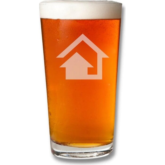 bedrukte bierglazen