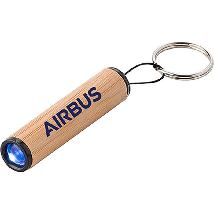 bedrukte zaklampjes met sleutelhanger