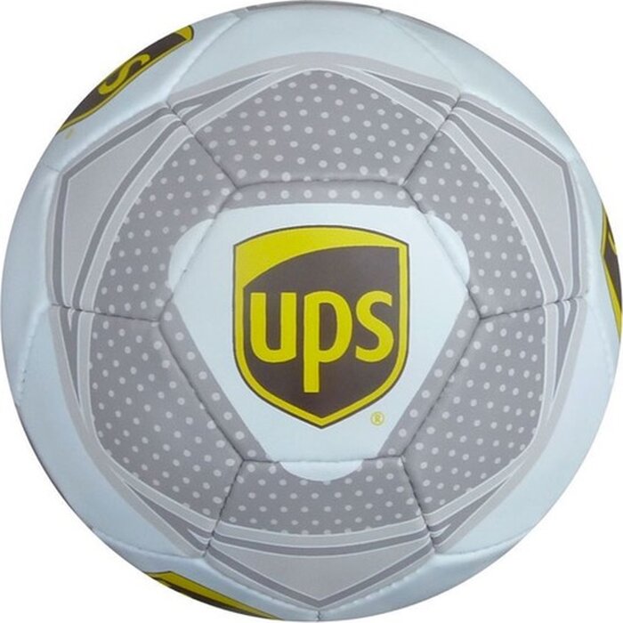 voetbal met logo