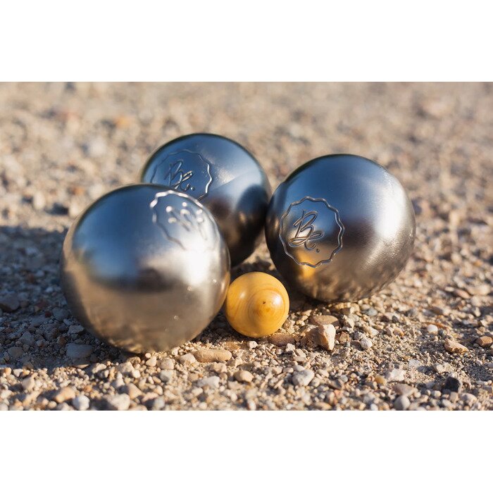 jeu de boules ballen met gravering