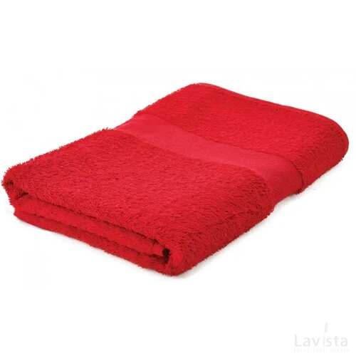 Sophie Muval Handdoek 140*70cm, 450 Gr/m2 Rood
