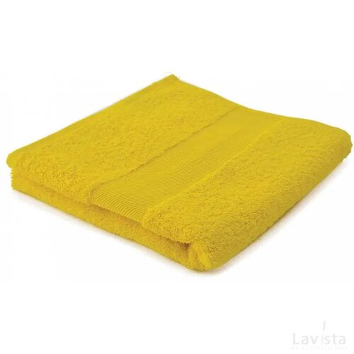 Sophie Muval Handdoek 100*50cm, 450 Gr/m2 Geel