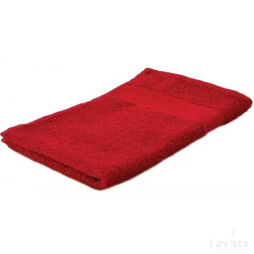 Sophie Muval Handdoek 50*30cm, 450 Gr/m2 Rood