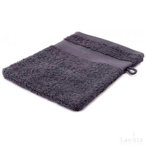 Uval Washand 21x16cm, 450 Gr/m2 Donkergrijs