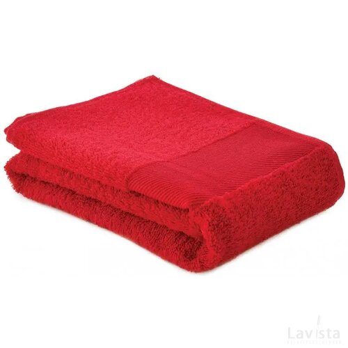 Sophie Muval Handdoek 130x30cm, 450 Gr/m2 Rood