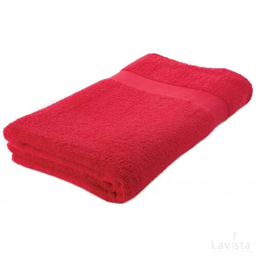 Sophie Muval Handdoek 180x100cm, 450 Gr/m2 Rood