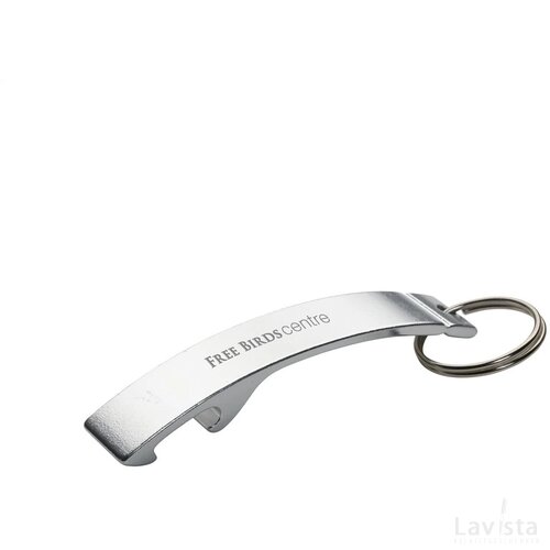 Aluopener Zilver