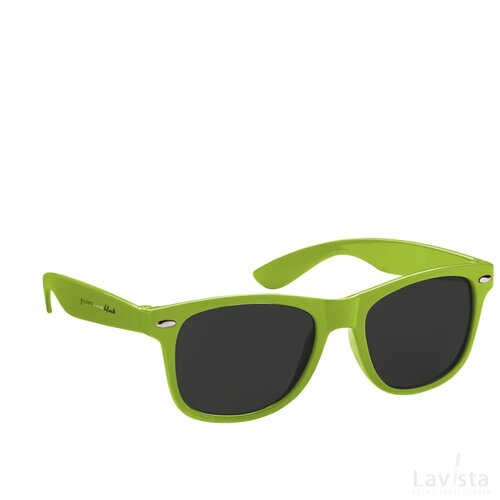 Malibu Zonnebril Limegroen