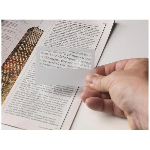Vergrootglas In Creditcard Formaat