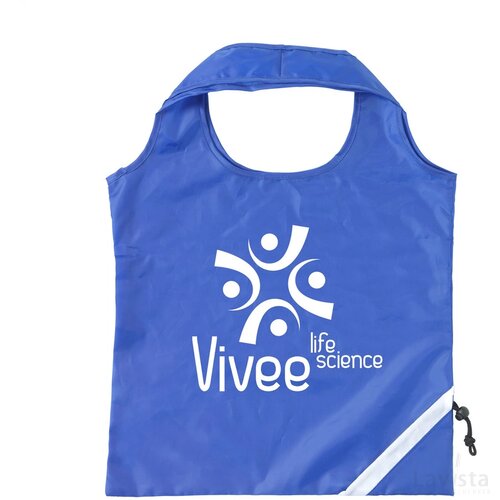 Strawberry Opvouwbare Tas Blauw