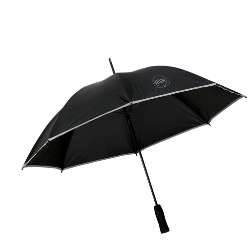 Reflectcolour Stormparaplu Zwart