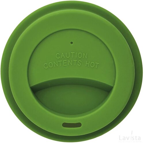 PLA koffiemok groen, wit