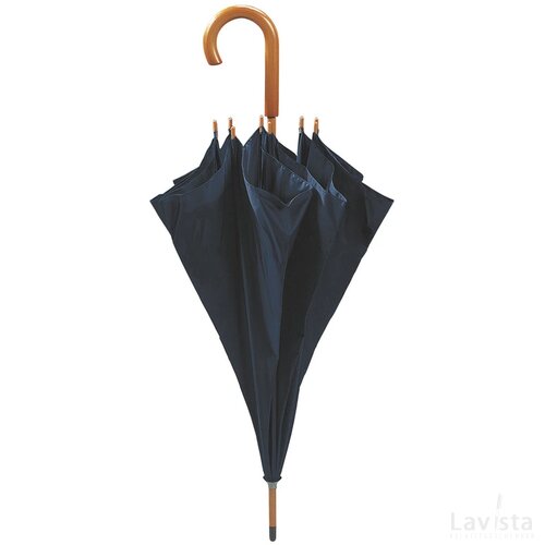 Businessclass Paraplu Blauw