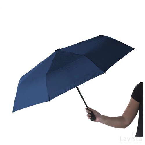 Impulse Automatische Paraplu Blauw