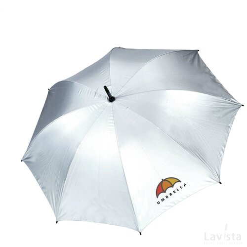 Fiberstar Stormparaplu Zilver
