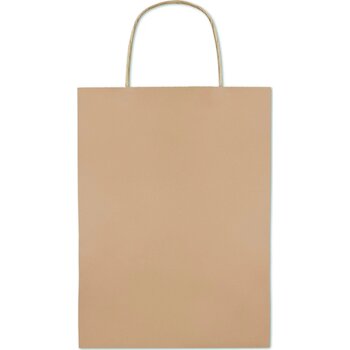 Papieren tas medium 150 gr/m² Paper medium beige