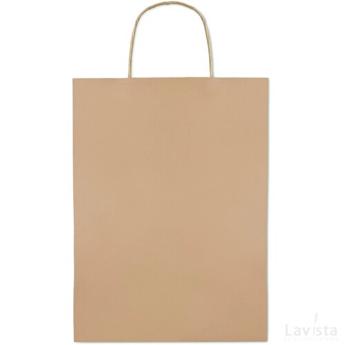 Papieren tas large 150 gr/m² Paper large beige