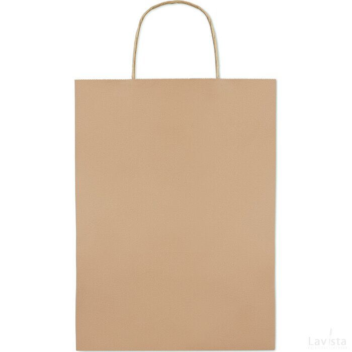 Papieren tas large 150 gr/m² Paper large beige