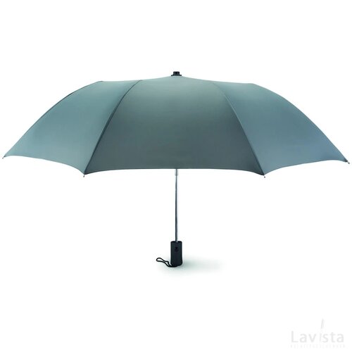 Paraplu, 21 inch Haarlem grijs