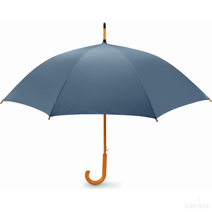 Paraplu met houten handvat Cumuli grijs