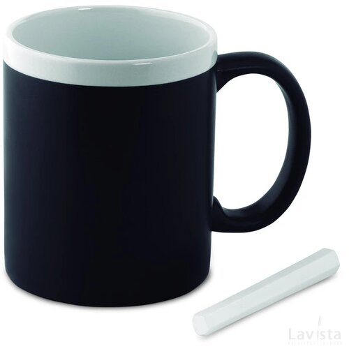 Krijt mok 300 ml Chalcky wit