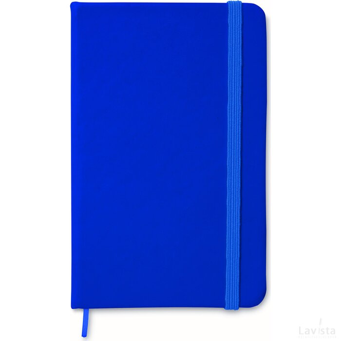 A6 notitieboekje, gelinieerd Notelux blauw