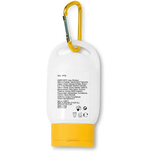Zonnebrandcrème Suncare geel