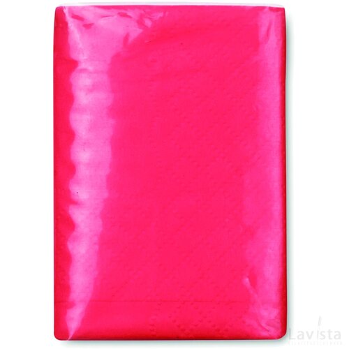 Pakje zakdoekjes Sneezie rood