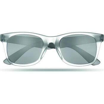 Zonnebril met spiegelglazen America touch zwart
