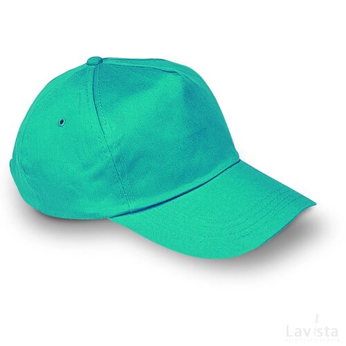 Baseball cap met sluiting Glop cap turquoise