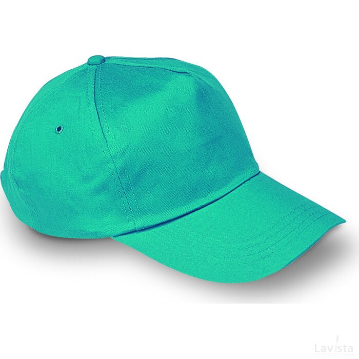 Baseball cap met sluiting Glop cap turquoise