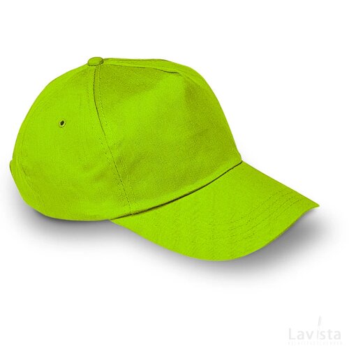 Baseball cap met sluiting Glop cap limoen