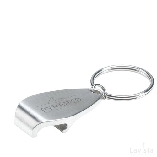 Carrera Sleutelhanger/Opener Zilver