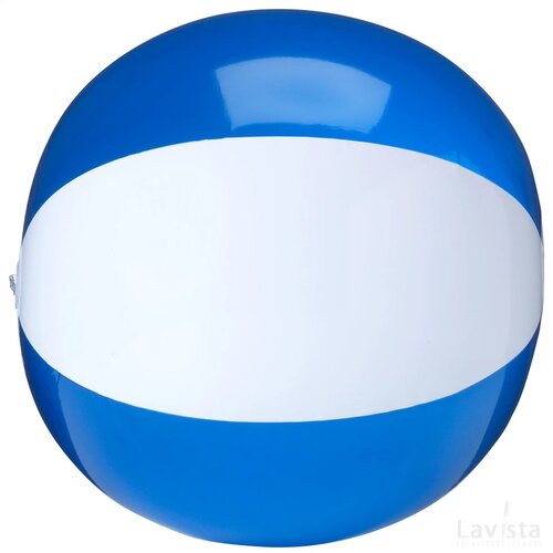 Beachball Ø 30 Cm Blauw/Wit