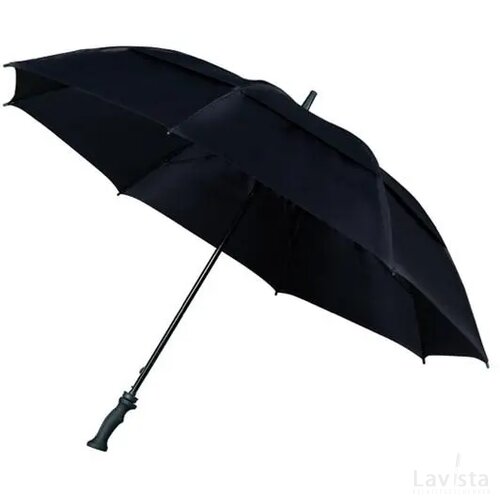 Falcone® golfparaplu, windproof zwart