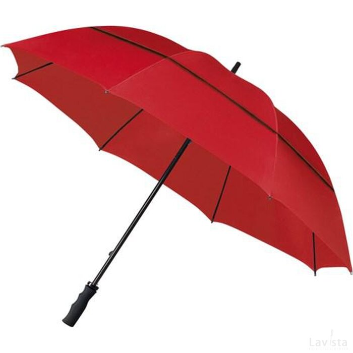 Falcone® golfparaplu, ECO, windproof rood