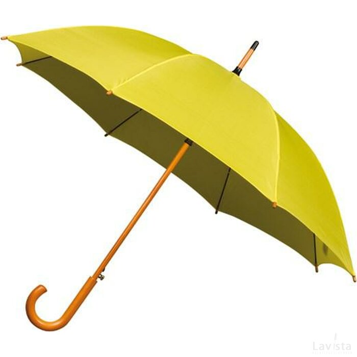 paraplu, automaat geel