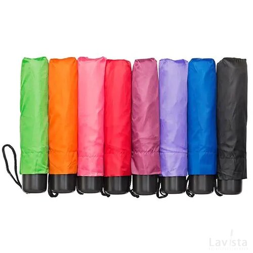 opvouwbare paraplu, wisselende kleuren, assorti gemixte kleuren