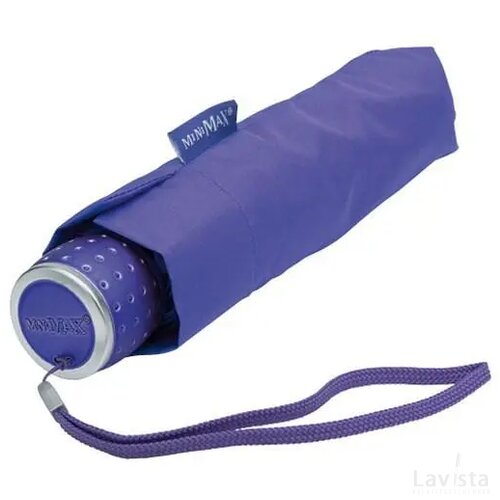miniMAX® opvouwbare paraplu, windproof paars