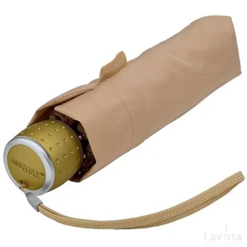 miniMAX® opvouwbare paraplu, windproof beige